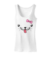 Kyu-T Face - Puppina Cute Girl Puppy Dog Womens Tank Top-Womens Tank Tops-TooLoud-White-X-Small-Davson Sales