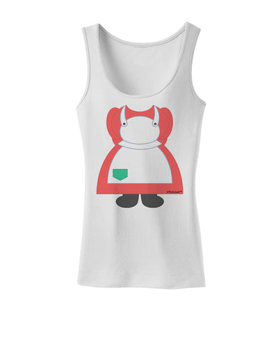 Mrs Santa Claus Character Body Christmas Womens Tank Top-Womens Tank Tops-TooLoud-White-X-Small-Davson Sales