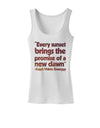 Emerson Sunset Quote Womens Petite Tank Top-Womens Tank Tops-TooLoud-White-X-Small-Davson Sales