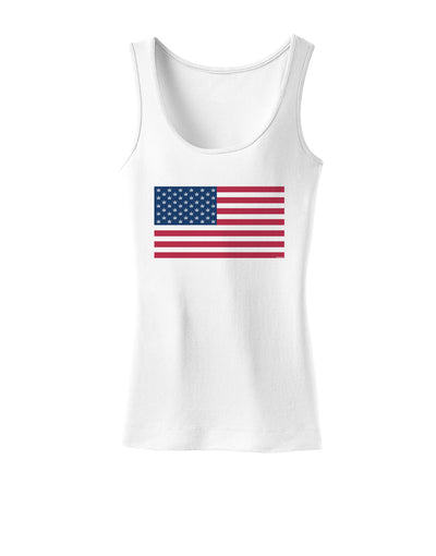 American Flag - Marijuana Leaf Womens Tank Top-Womens Tank Tops-TooLoud-White-X-Small-Davson Sales