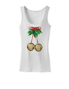 Jingle Balls Womens Tank Top-Womens Tank Tops-TooLoud-White-X-Small-Davson Sales