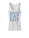 Birthday Boy - Blue and Green Dots Womens Tank Top by TooLoud-Womens Tank Tops-TooLoud-White-X-Small-Davson Sales