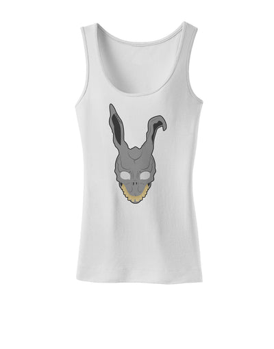 Scary Bunny Face Womens Tank Top-Womens Tank Tops-TooLoud-White-X-Small-Davson Sales