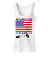 All Gave Some Some Gave All Womens Tank Top-Womens Tank Tops-TooLoud-White-X-Small-Davson Sales