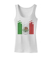 Mexican Flag Levels - Cinco De Mayo Womens Tank Top-Womens Tank Tops-TooLoud-White-X-Small-Davson Sales