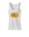 Watercolor Owl Moth Womens Petite Tank Top-TooLoud-White-X-Small-Davson Sales