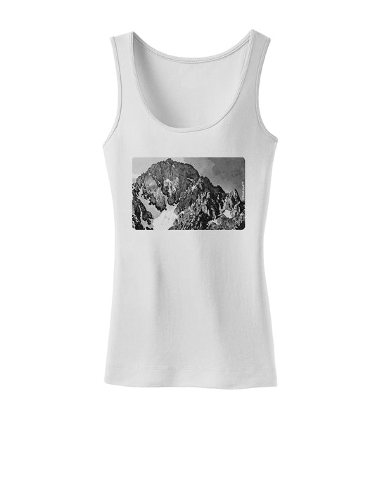 San Juan Mountain Range CO 2 Womens Petite Tank Top-TooLoud-White-X-Small-Davson Sales