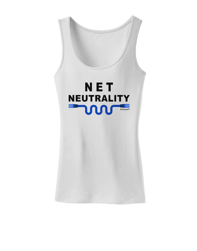 Net Neutrality Womens Tank Top-Womens Tank Tops-TooLoud-White-X-Small-Davson Sales