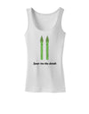 Asparagus - Spear Me the Details Womens Tank Top-Womens Tank Tops-TooLoud-White-X-Small-Davson Sales