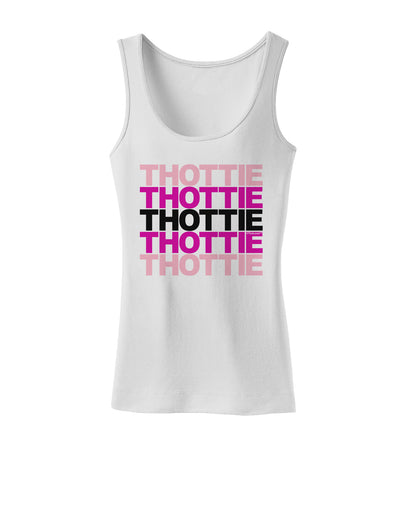 THOTTIE Womens Tank Top-Womens Tank Tops-TooLoud-White-X-Small-Davson Sales