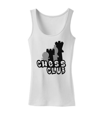 Chess Club Womens Tank Top by TooLoud-Womens Tank Tops-TooLoud-White-X-Small-Davson Sales