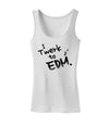 Twerk To EDM BnW Womens Tank Top-Womens Tank Tops-TooLoud-White-X-Small-Davson Sales