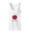 Sheri Cherry Text Womens Tank Top-Womens Tank Tops-TooLoud-White-X-Small-Davson Sales