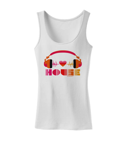 Heart House Womens Tank Top-Womens Tank Tops-TooLoud-White-X-Small-Davson Sales