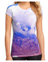 California Mountainscape Juniors Sub Tee Single Side All Over Print-TooLoud-White-Small-Davson Sales