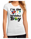 I'm the Birthday Boy - Outer Space Design Juniors Sublimate Tee by TooLoud-Womens T-Shirt-TooLoud-White-Small-Davson Sales