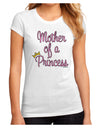 Mother of a Princess - Matching Mom and Daughter Design Juniors Sublimate Tee by TooLoud-Womens T-Shirt-TooLoud-White-Small-Davson Sales