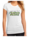 Support Your Local Farmers Market - Color Juniors Sublimate Tee-TooLoud-White-Small-Davson Sales