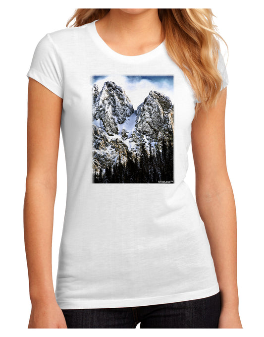 Mountain Landscape 2 Juniors Sublimate Tee-TooLoud-White-Small-Davson Sales