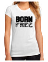 Born Free Juniors Sublimate Tee by TooLoud-Womens T-Shirt-TooLoud-White-Small-Davson Sales