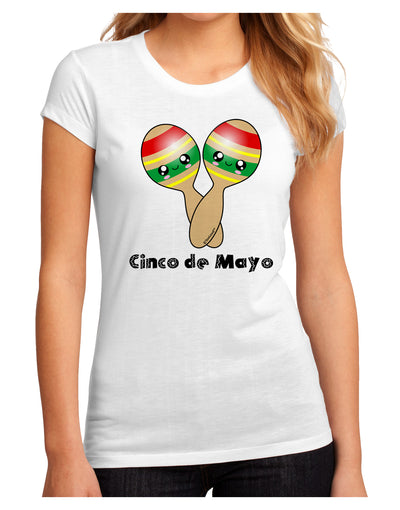 Cute Maracas Design - Cinco de Mayo Juniors Sublimate Tee by TooLoud-Womens T-Shirt-TooLoud-White-Small-Davson Sales