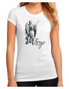 Virgo Illustration Juniors Sublimate Tee-TooLoud-White-Small-Davson Sales