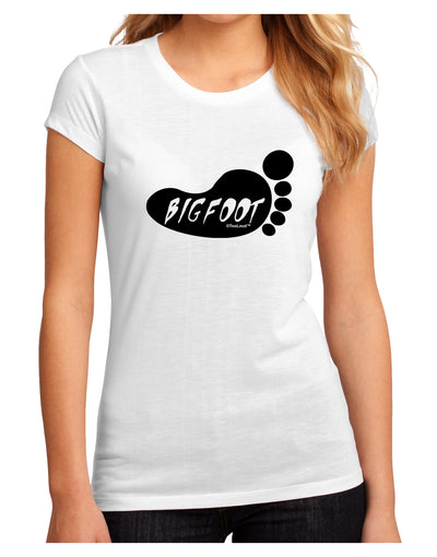 Bigfoot Juniors Sublimate Tee by TooLoud-Womens T-Shirt-TooLoud-White-Small-Davson Sales