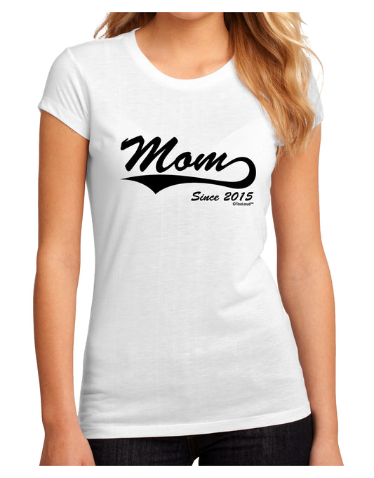 Mom Since (Your Year Personalized) Design Juniors Sublimate Tee by TooLoud-Womens T-Shirt-TooLoud-White-Small-Davson Sales