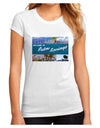 TooLoud Welcome to Palm Springs Collage Juniors Sublimate Tee-TooLoud-White-Small-Davson Sales