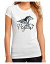 Pegasus Color Illustration Juniors Sublimate Tee-TooLoud-White-Small-Davson Sales