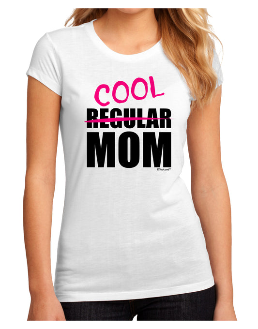 Not A Regular Mom Design Juniors Sublimate Tee by TooLoud-Womens T-Shirt-TooLoud-White-Small-Davson Sales