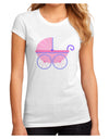 Baby Girl Carriage Juniors Sublimate Tee-TooLoud-White-Small-Davson Sales