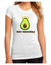 Holy Guacamole Design Juniors Sublimate Tee by TooLoud-Womens T-Shirt-TooLoud-White-Small-Davson Sales