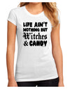 TooLoud Witches and Candy Juniors Sublimate Tee-TooLoud-White-Small-Davson Sales