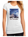 Go Outside Mountain Juniors Sublimate Tee by TooLoud-Womens T-Shirt-TooLoud-White-Small-Davson Sales