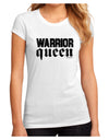 Warrior Queen Script Juniors Sublimate Tee-TooLoud-White-Small-Davson Sales