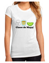 Cinco de Mayo Design - Salt Tequila Lime Juniors Sublimate Tee by TooLoud-Womens T-Shirt-TooLoud-White-Small-Davson Sales