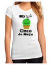 My First Cinco de Mayo - Cute Cactus Design Juniors Sublimate Tee by TooLoud-Womens T-Shirt-TooLoud-White-Small-Davson Sales