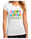 Happy Easter - Tulips Juniors Sublimate Tee by TooLoud-Womens T-Shirt-TooLoud-White-Small-Davson Sales