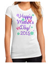 Happy Mother's Day (CURRENT YEAR) Juniors Sublimate Tee by TooLoud-Womens T-Shirt-TooLoud-White-Small-Davson Sales