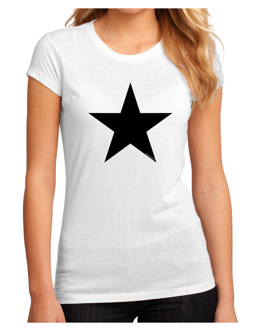Black Star Juniors Petite Sublimate Tee-Womens T-Shirt-TooLoud-White-2XL-Davson Sales