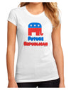 Future Republican Juniors Petite Sublimate Tee-TooLoud-White-Small-Davson Sales