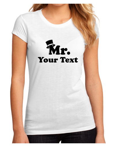 Personalized Mr Classy Juniors Sublimate Tee by TooLoud-Womens T-Shirt-TooLoud-White-Small-Davson Sales