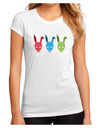 Scary Bunny Tri-color Juniors Sublimate Tee-TooLoud-White-Small-Davson Sales