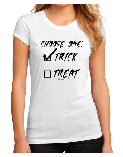 Choose One - Trick Juniors Sublimate Tee-TooLoud-White-Small-Davson Sales