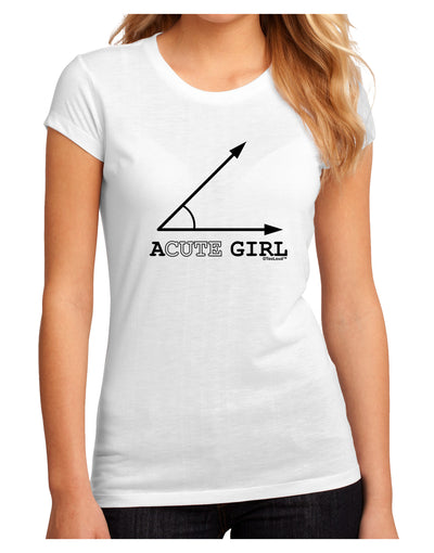 Acute Girl Juniors Petite Sublimate Tee-TooLoud-White-Small-Davson Sales