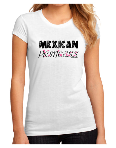 Mexican Princess - Cinco de Mayo Juniors Sublimate Tee by TooLoud-Womens T-Shirt-TooLoud-White-Small-Davson Sales