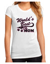 World's Best Cat Mom Juniors Sublimate Tee by TooLoud-Womens T-Shirt-TooLoud-White-Small-Davson Sales