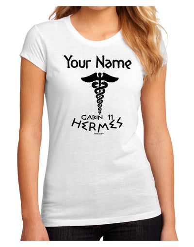 Personalized Cabin 11 Hermes Juniors Sublimate Tee by-TooLoud-White-Small-Davson Sales