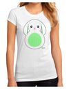 Cute Bunny with Floppy Ears - Green Juniors Sublimate Tee by TooLoud-Womens T-Shirt-TooLoud-White-Small-Davson Sales